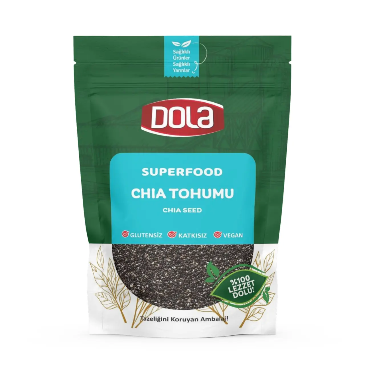 Dola Glutensiz Chia Tohumu
