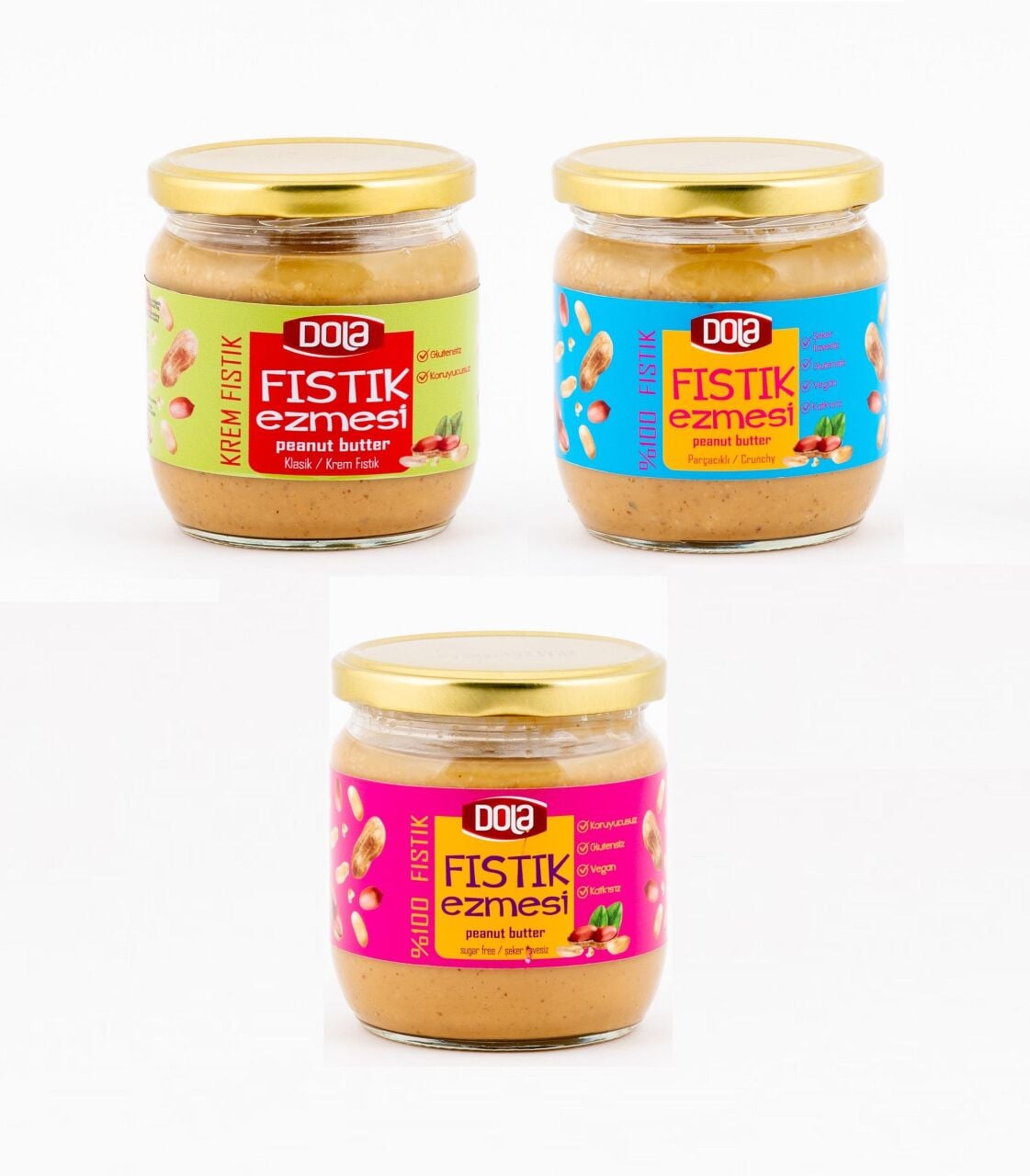 Dola Glutensiz Fıstık Ezmesi