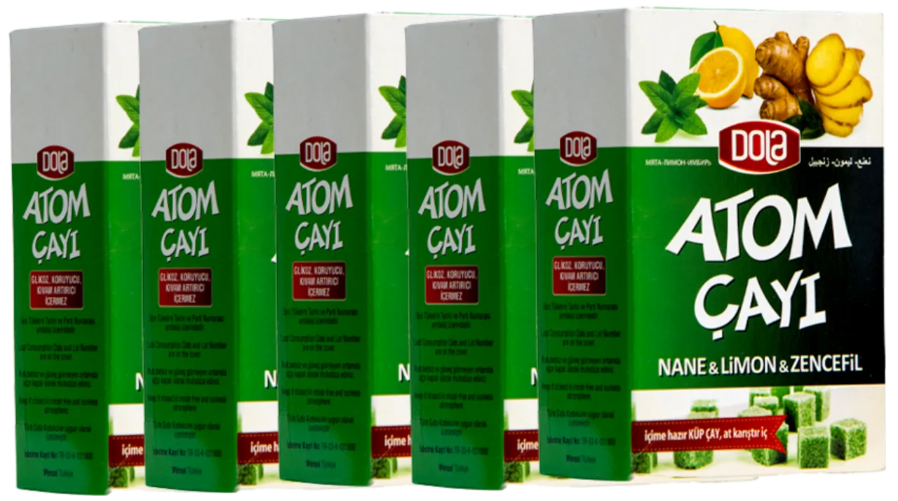 Dola Atom Çayı Nane Limon Zencefil 135 g 5 adet