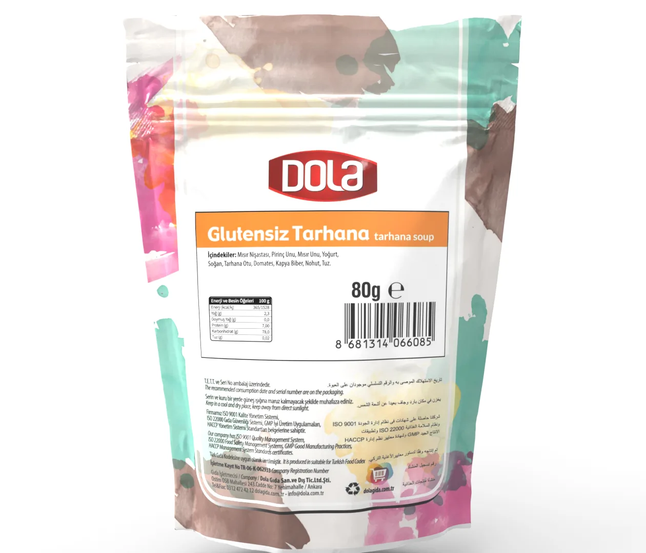 Dola Glutensiz Tarhana 80 g