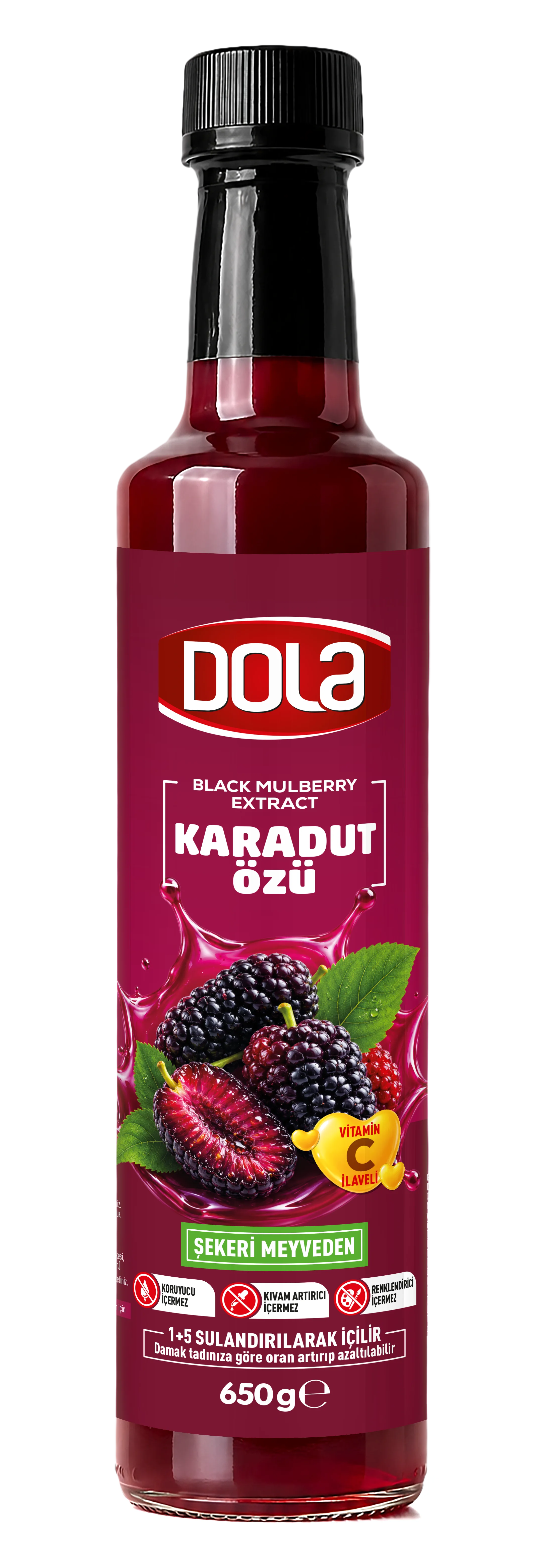 Dola Karadut Özü Black Mulberry Extract 650 G