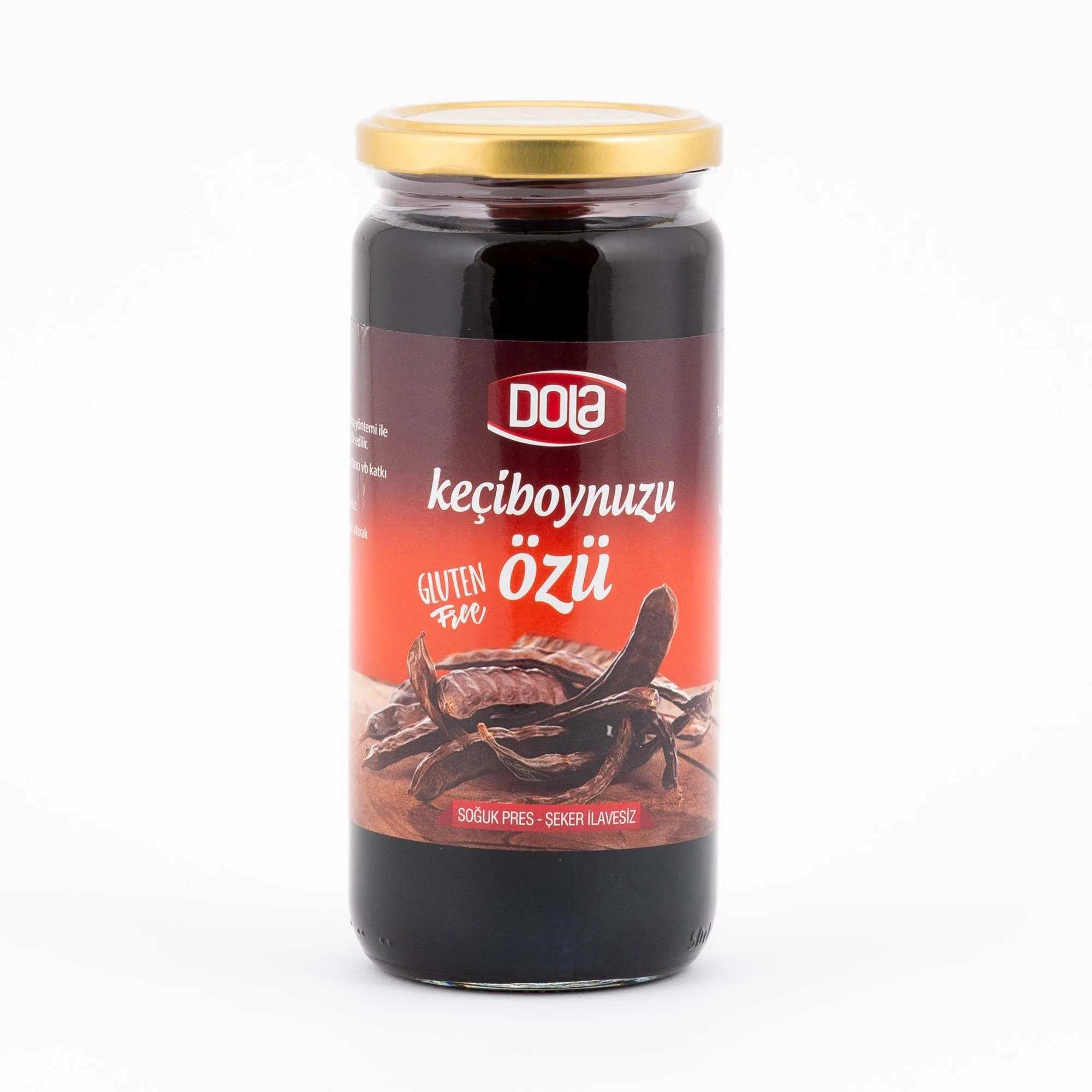Dola Keçiboynuzu Özü 640 g 3 Adet Glutensiz, Soğuk Pres, Şeker İlavesiz