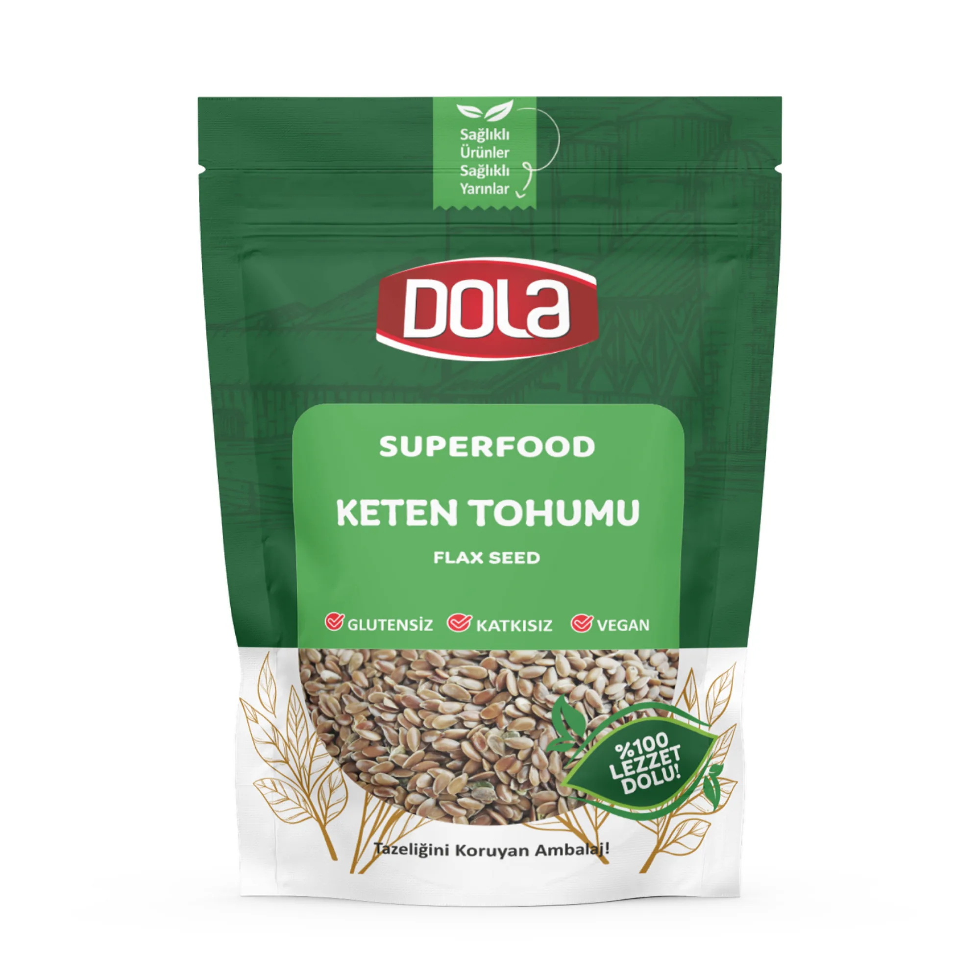 Dola Keten Tohumu 400 Gr Glutensiz
