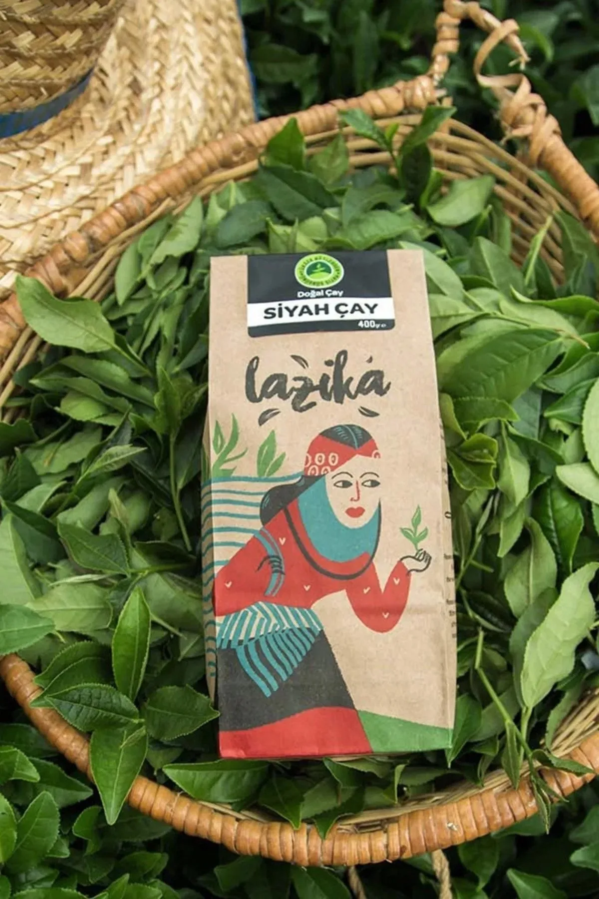 Lazika Doğal Siyah Çay 400 gr